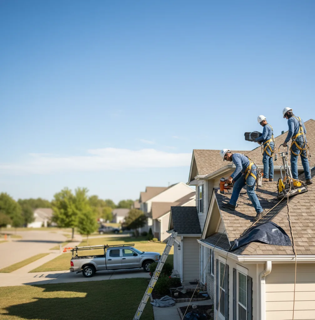 Roof Repair in Moundridge